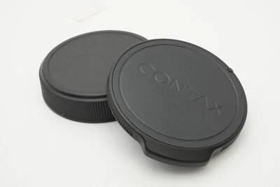 [S RARE!] CONTAX ORIGINAL BODY GK-B Black + REAR LENS GK-R1 CAP SET #B108 - Image 1 of 4