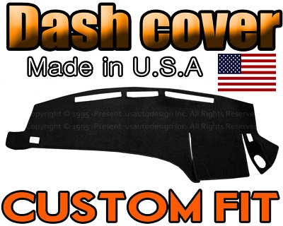 fits 1997-2008 FORD ECONOLINE FULL SIZE VAN DASH COVER DASHBOARD MAT USA/ BLACK - Image 1 of 4