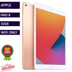 Apple IPAD 8TH GENERATION 32GB 3GB RAM Wi-Fi only, w/o GPS: A2270 (Global) GOLD - Picture 1 of 5
