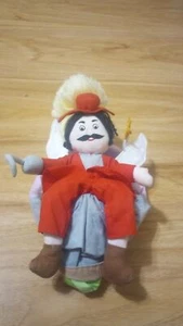 Peluche Topsy Turvy Muñeca Capitán Gancho, Peter Pan, Tela Campanilla Reversible Regalo - Imagen 1 de 4