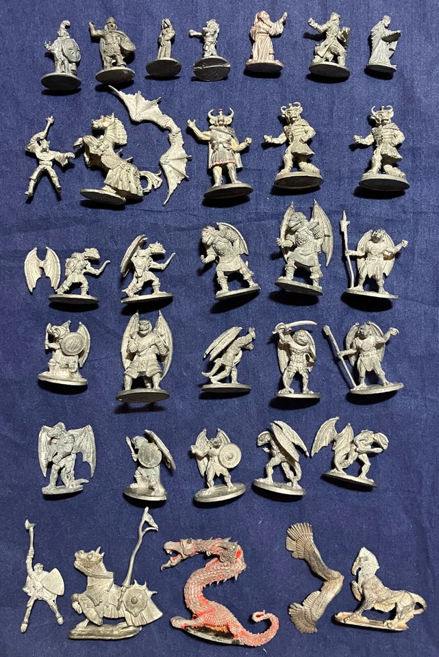 Miniaturas de metal de Ral Partha, Dungeons & Dragons y otros juegos de rol lista múltiple #45 Foto 1 de 1