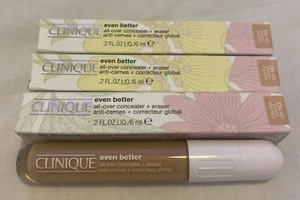 NEW Clinique Even Better All Over Concealer + Eraser .2 oz / 6 ml (Pick Shade) - Picture 1 of 2