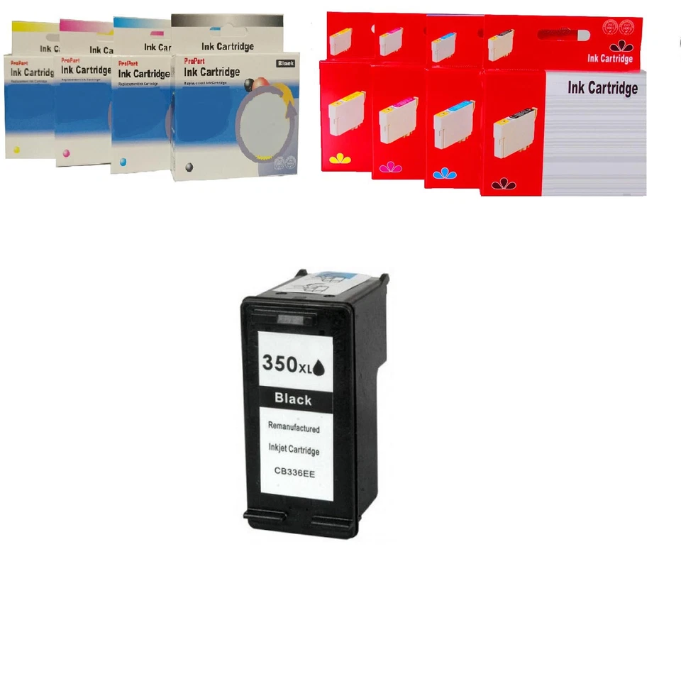 HP 350XL CB336EE CARTUCCIA COMPATIBILE NO ORIGINALE BK NERO 1000 pagine circa - Immagine 1 di 1