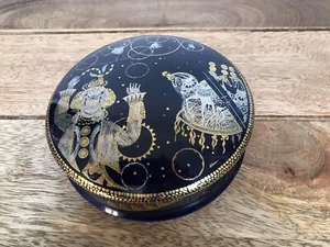 Vintage Trinket Box with Art Deco Circus Theme Eric Rozewicz made by De Monaco - Picture 1 of 6