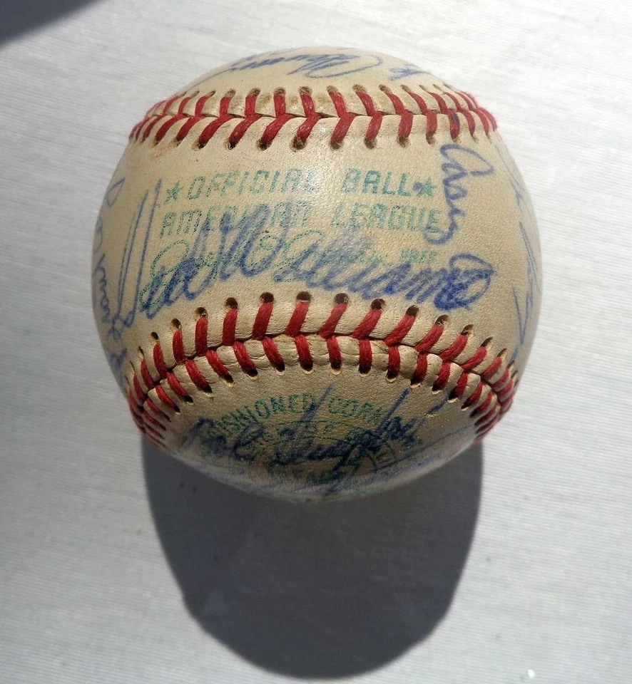 1969 Washington Senators Autographed Team Baseball Ted Williams Frank Howard - Image 1 of 1