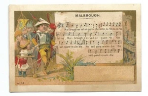 Malbrough  - - Chromo A. Poiret - Trade Card - Imagen 1 de 2