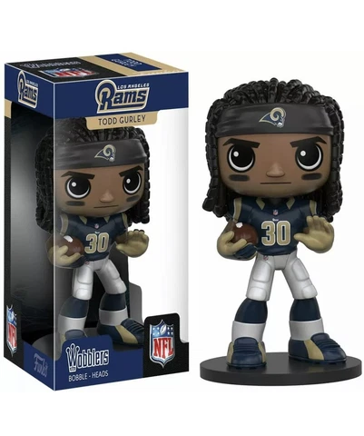 Funko Todd Gurley Los Angeles Rams Wobblers Bobblehead HTF Cover