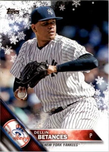 2016 Topps Holiday #HMW105 Dellin Betances NM-MT Yankees - Picture 1 of 2