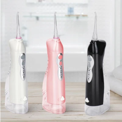 Zahnreiniger Set  schwarz 5 Aufsätze IPX7 wasserdicht eine umfassende Mundpflege - Bild 1 von 4