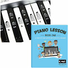 Piano and Keyboard Stickers and Piano Music Lesson and Guide Book for Kids