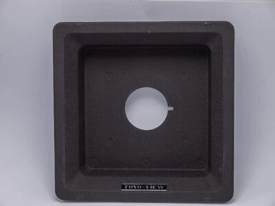 Toyo-View Camera Lens Board 6"x6" 159mm Square 40mm Recessed 39mm Hole - Image 1 of 4