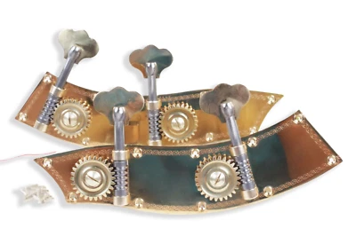 Advanced 3/4 4/4 Upright Double Bass Peg String Winder Peg Brass Tuners - Image 1 of 4