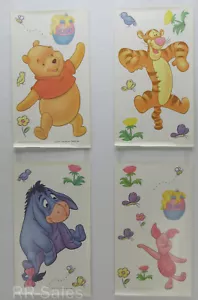 Winnie The Pooh Piglet Eeyore Disney 25 Peel N Stick Wall Stickers Decor Decal - Picture 1 of 5