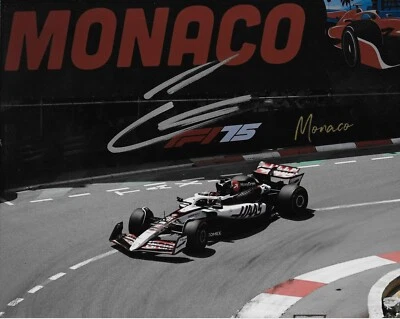 Signed Esteban Ocon Formula 1 Haas Racing Autographed 8x10 Photo #25 Original - Image 1 of 2