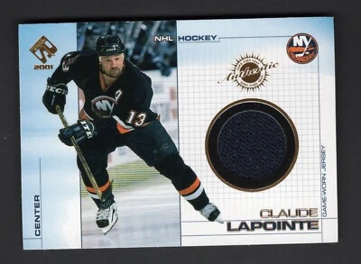 2000-01 Private Stock Game Gear #70 Claude LaPointe New York Islanders JERSEY - Image 1 of 2