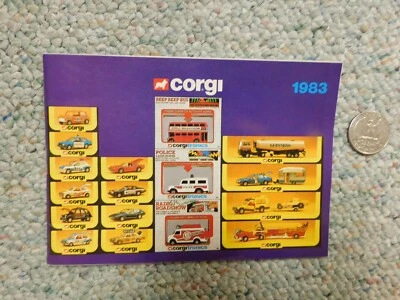 Corgi 1983  Catalog Catalogue 34 pages - Image 1 of 2