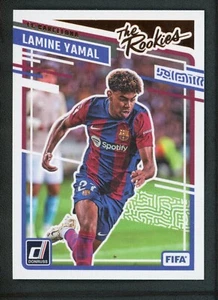 2023-24 LAMINE YAMAL PANINI DONRUSS FIFA THE ROOKIES RC #25 ORANGE - Picture 1 of 2