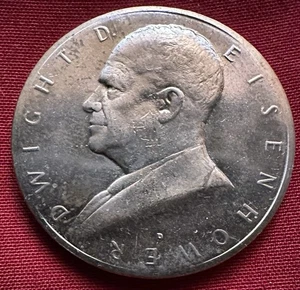 1953 D Dwight D. Eisenhower President of the United States Inaugurated Medal - Picture 1 of 2