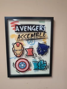 Avengers Assemble 3D wall hanging picture - Picture 1 of 4