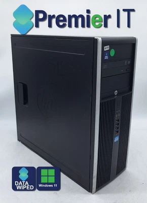 HP Compaq Elite 8300 CMT Desktop - Intel Core i7-3770 32GB RAM + 1TB HDD - Image 1 of 4