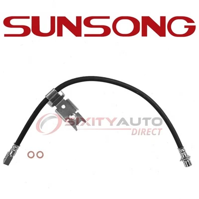 Sunsong Front Left Brake Hydraulic Hose for 2005-2014 Chrysler 300 - Hoses wm Foto 1 de 4