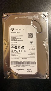 HARD DISK 3,5" SEAGATE 500 GB (A/N Z992TX3P) usato - Foto 1 di 3