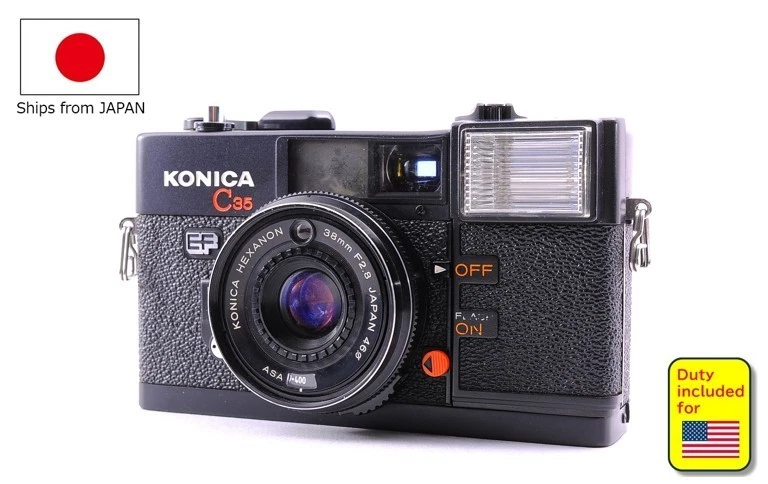 Konica C35 EF Film Cameras for sale - eBay