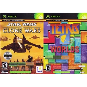 Star Wars Clone Wars / Tetris Worlds (Xbox) - Picture 1 of 1