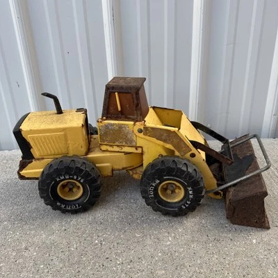 Vintage Tonka XMB-975 Turbo Diesel Loader Digger Dozer Excavator Metal - Image 1 of 4