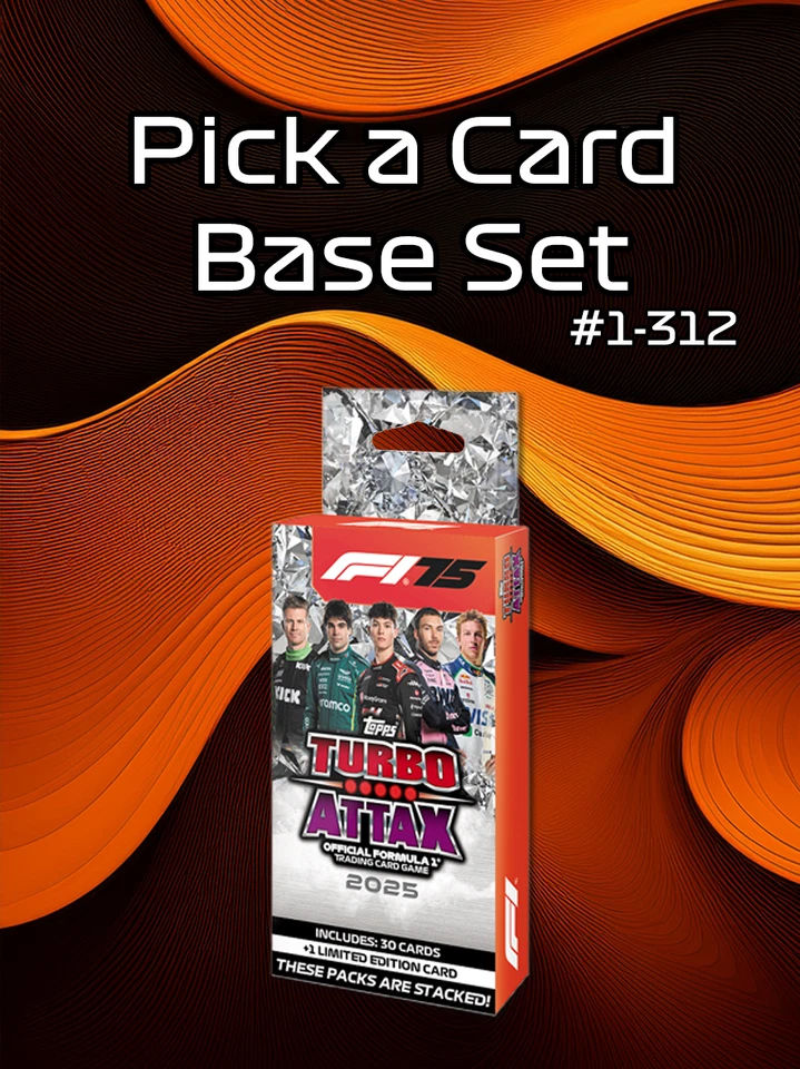 Pick A Card - Topps Turbo Attax 2025 Base Set (#1-312) UK Version -Ships from US - Image 1 of 1