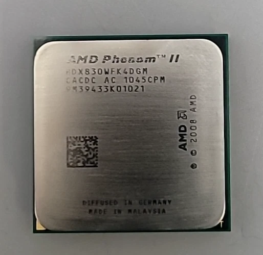 Processador AMD PHENOM II/ X4 830@2.8GHz *Quad-Core/ HDX830WFK4DGM - Imagem 1 de 4