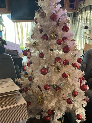 Vintage Red/Gold Christmas Ornament Collection: J.M Hummel, Krebs, Ice Cycles, + - Image 1 of 4