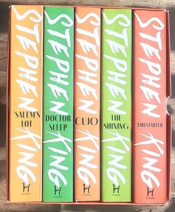 Stephen King 5 Books Collection Box Set Cujo Salem's Lot The Shining - Imagen 1 de 10