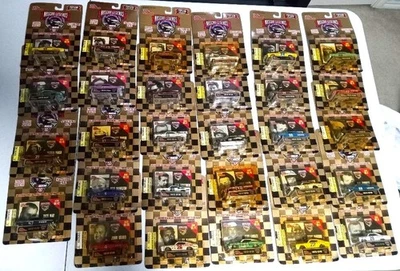 RACING CHAMPIONS CARS: LOT OF 29 -  NRFB – GOLD - 1:64 DIE-CAST -1998 – VINTAGE - Image 1 of 4