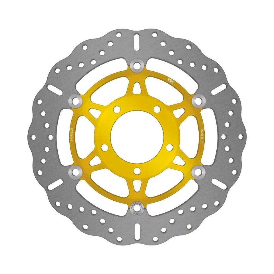 Disco de freio EBC S/Steel Float Cont X 15 FLHS para Triumph Speed Triple 220mm 05-06 - Imagem 1 de 1