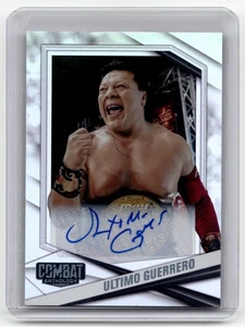 2025 Panini Combat Anthology #64 Ultimo Guerrero Silver Autograph - Picture 1 of 2