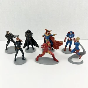 Disney Store Marvel Avengers Figurines Set Lot Of 7 PVC Figures Toy Cake Toppers - Picture 1 of 6
