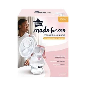 Tommee Tippee Made for Me Single MANUAL Breast Pump - Picture 1 of 2