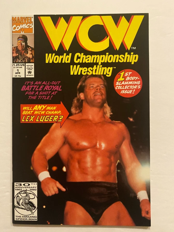 WCW World Championship Wrestling #1 (Marvel Comics April 1992)