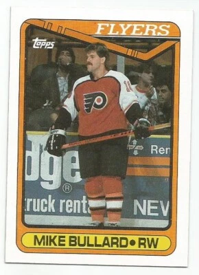 MIKE BULLARD 1990-91 TOPPS CARD NM-MT CONDITION - Image 1 of 2