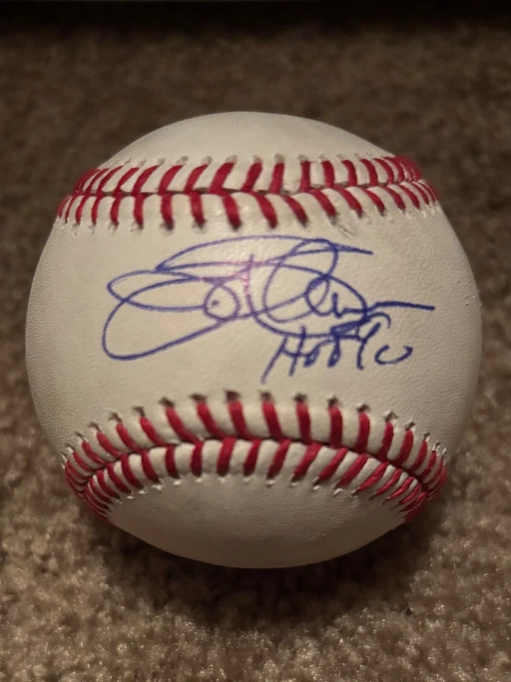 Jim Palmer Autographed Signed ROMLB Baseball w/HOF 90 MLB Hall of Fame Orioles  - Image 1 of 1