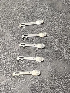 Ipod Nano 4th Generation LOT OF 5 METAL WHITE HOLD SWITCH LEVERS FREE SHIPPING - Picture 1 of 3