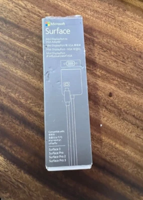Genuine Microsoft Surface Mini DisplayPort to VGA Adapter 1554 - Image 1 of 3