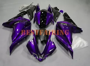 Purple Black Injection Fairing Kit For Yamaha YZF R125 2008-2018 2011 2013 2015 - Picture 1 of 8