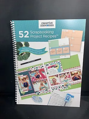 Creative Memories IDEA BOOK 52 Scrapbooking Project Recipes - Brand New
