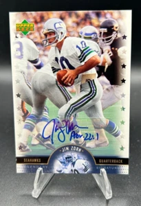 2005 Upper Deck Legends Signatures Jim Zorn Auto #LS-JZ Seattle Seahawks! - Picture 1 of 2