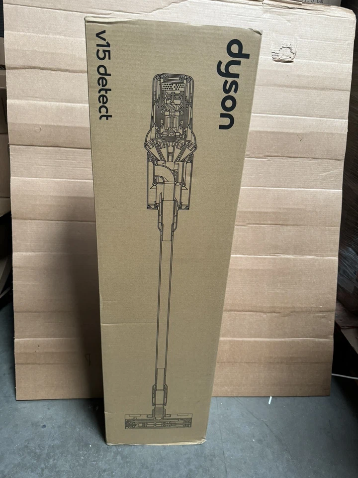 Dyson V15 Detect Absolute Stick Vacuum Cleaner - Gold (447294-01)