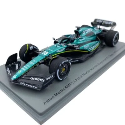 Modellino F1 Spark Model 1/43 Aston Martin AMR23 F1  6th Bahrain GP 2023 #18 ... - Immagine 1 di 4