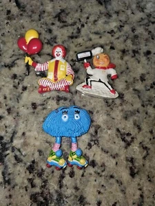 3x Vintage McDonald’s Fridge Magnets 1997 - Picture 1 of 3