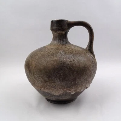 Ruscha Keramik  Fat Lava Krug Vase Beige Braun grau Modell 340 Mid Century 1970 - Bild 1 von 4